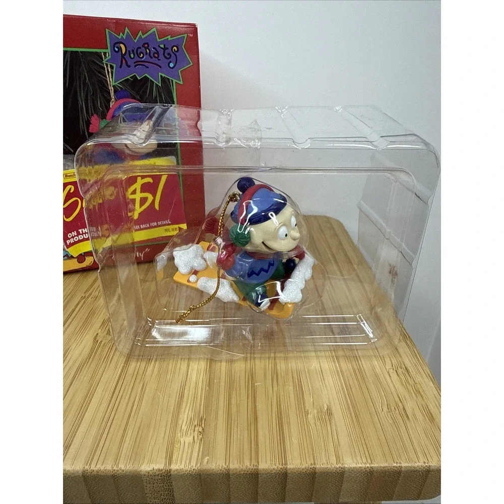 1998 Vintage American Greetings Rugrats Tommy Figure CHRISTMAS‎ Holiday Ornament